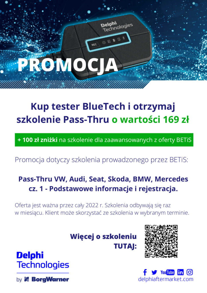 Promocja tester BlueTech